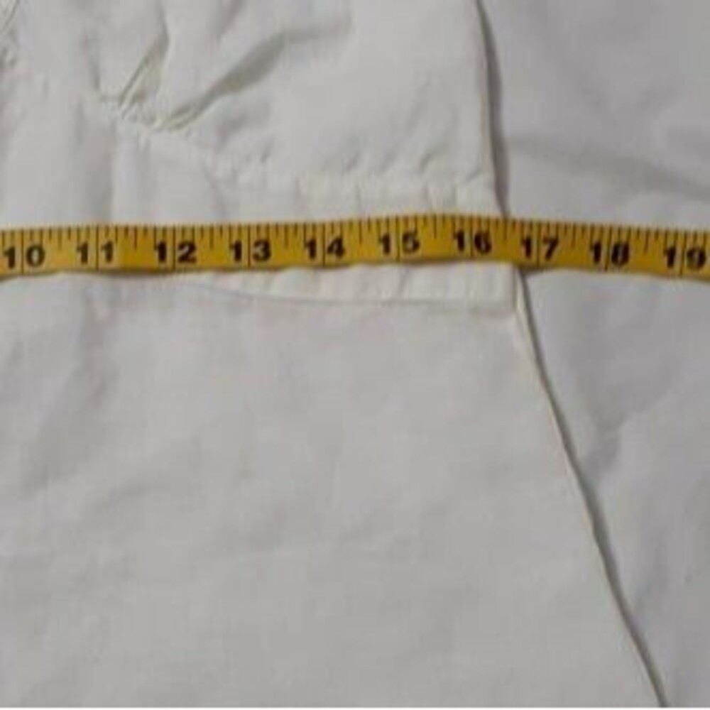 Kiko Women’s White Top  100% Linen Size M  Brand New # 144 - Picture 6 of 8